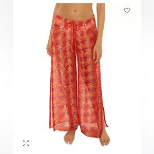 Becca by Rebecca Virtue Cancun Swim Cover up pants